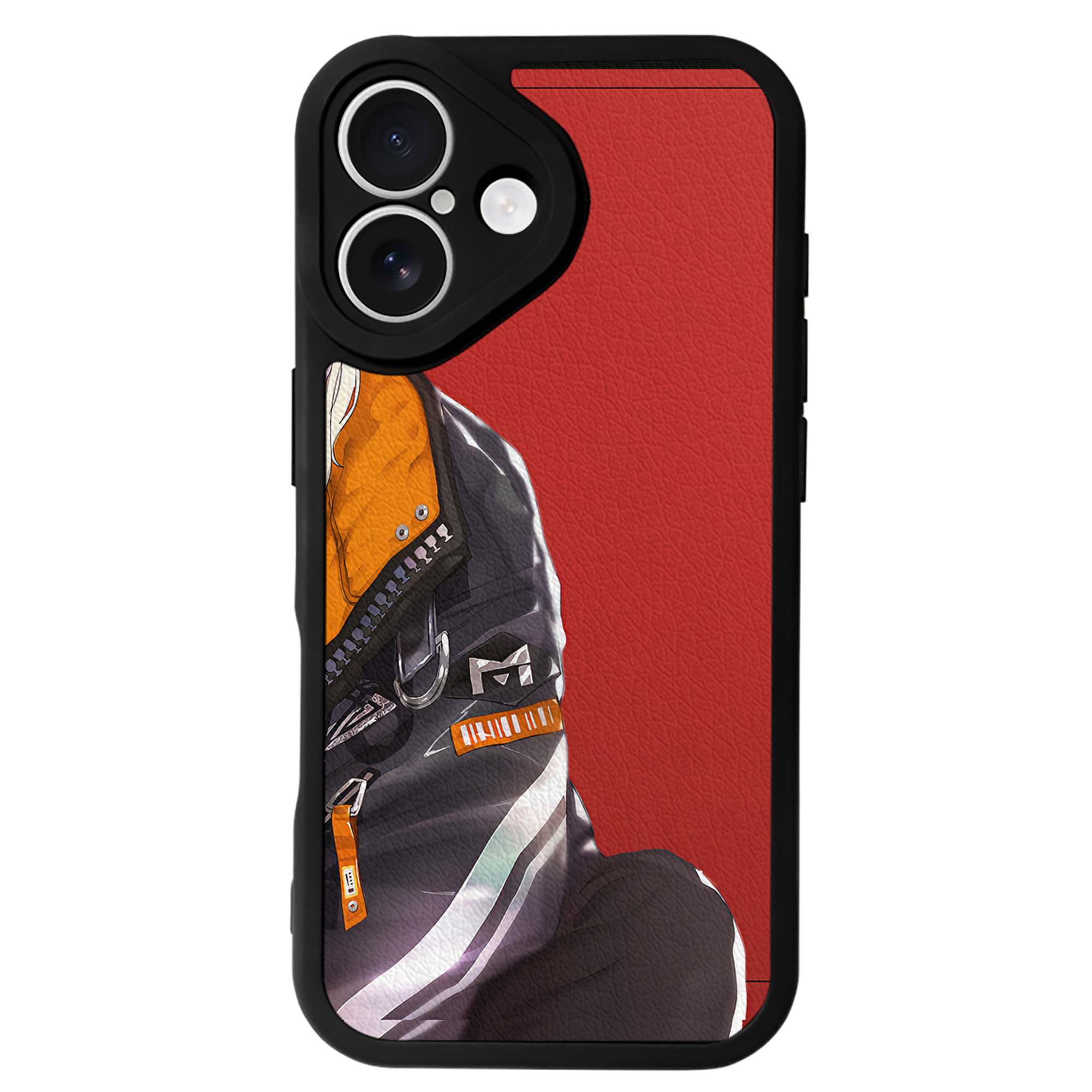 （画像用） ハイキュー!! Haikyu!! 【iPhone 16シリーズ対応】シリコンスマホケース（レザー調） 材質：シリコン